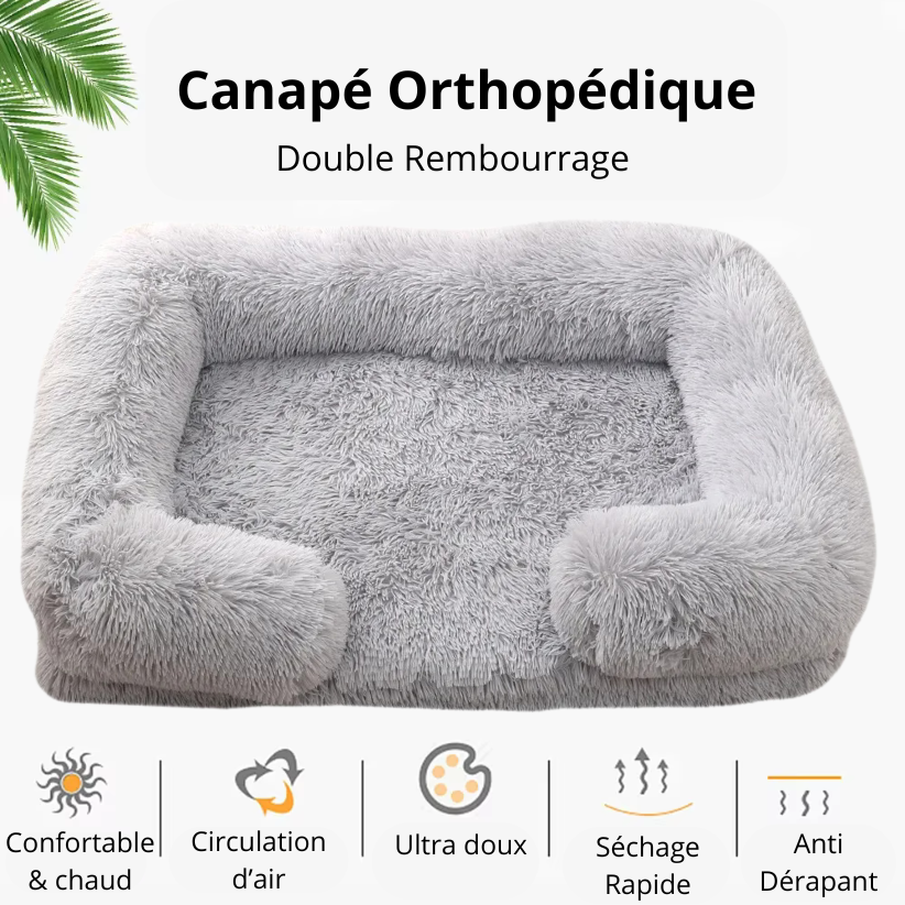 canapé-pour-chien-rembourré