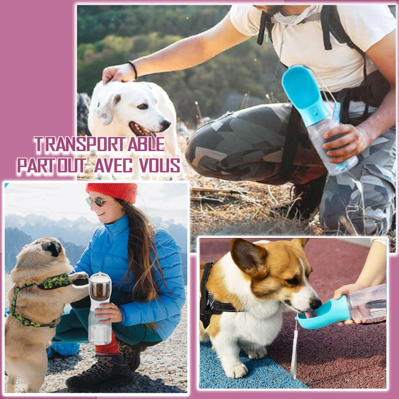 WaterToGo™ | Gourde 2-en-1 pour Chien