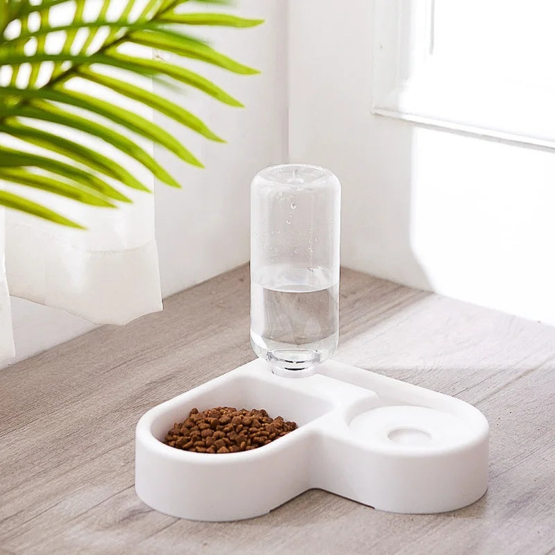 CornerBowl™ |Gamelle d'angle avec réservoir d'eau automatique