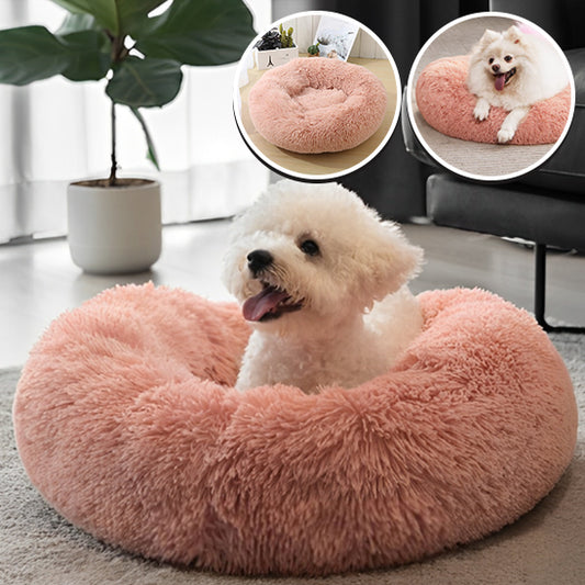 coussin-pour-chien-apaisant-rose